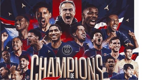 باريس سان جيرمان يتوح بلقب الدوري الفرنسي للمرة الخامسة تواليا
