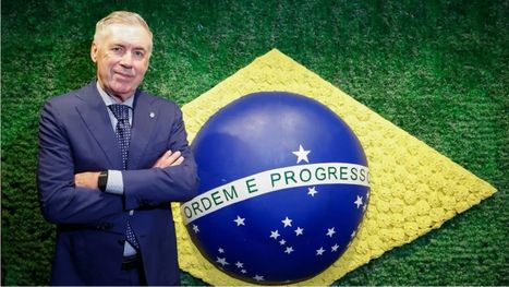 تمديد عقد أنشيلوتي مدرباً لمنتخب البرازيل حتى عام 2030