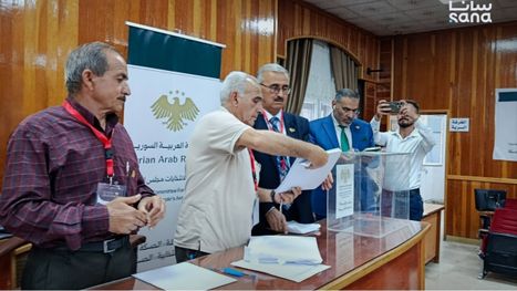 انطلاق الاقتراع في الحسكة وعين العرب لانتخاب أعضاء مجلس الشعب