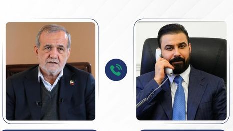 الزيدي يؤكد لبزشكيان قدرة العراق على لعب دور الوسيط بين طهران وواشنطن