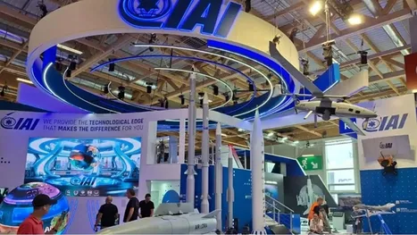 معرض باريس الجوي يغلق 4 أجنحة إسرائيلية بسبب تجاوزات معرض باريس الجوي يغلق 4 أجنحة إسرائيلية بسبب تجاوزات