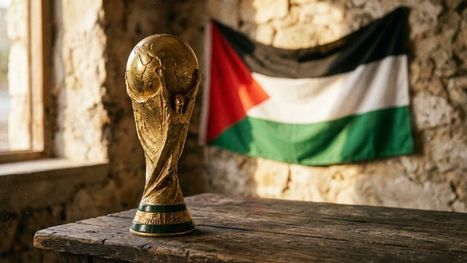 هل حصلت فلسطين فعلا على كأس العالم واحتفلت به عام 
