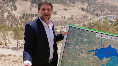 سموتريتش يرسم حدودا جديدة لإسرائيل.. ويصف الفلسطينيين بـ 