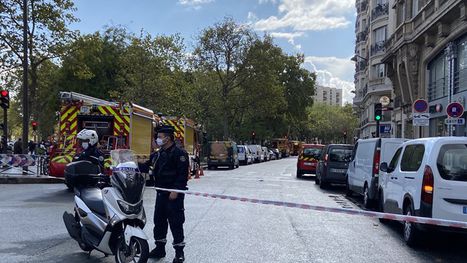 طوق أمني حول قنصلية إيران في باريس بعد تهديد شخص بتفجير نفسه (شاهد)