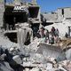 حلب - حي الصاخور - قصف طائرات النظام السوري 30-9-2014