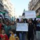 مطاهرة في حلب رفضا للخروج الاناضول