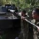 الجيش الأوكراني دبابة أوكرانيا - جيتي
