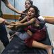 قصف المستشفى في غزة- جيتي
