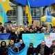 متظاهرون في كييف اوكرانيا - الأناضول