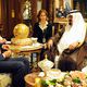 الملك عبد الله وكيري في احتماع في الرياض 4-11-2013 - توزيع وزارة الخارجية الأمريكية (للاستخدام العام