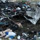 حطام طائرة ماليزية سقطت في اوكرانيا تموز 2014