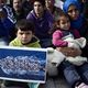 مظاهرة للاجئين السوريين في اليونان (أ ف ب ) 19-11-2014