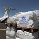 طائرة مساعدات إغاثية للأمم المتحدة في مطار صنعاء- الرياض السعودية