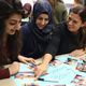 فتيات عربيات في مركز لتدريب اللاجئين بأوروبا- جيتي