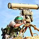 مقاتل من القسام مع سلاح مضاد للدروع- إعلام كتائب القسام