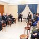 بشار الأسد - وفد برلماني روسي - دمشق 19-1-2014 (سانا)