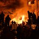 اشتباكات بين متظاهري المعارضة وقوات الأمن الأوكرانية - ا ف ب