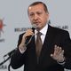 أردوغان - كلمة في تجمع للتعريف بمرشحي حزبه للانتخابات البلدية في أنقرة 24-1-2014 (الأناضول)