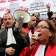 مظاهرة تونسية تدعم استقلال القضاة (أرشيفية) - ا ف ب