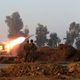 الجيش العراقي يطلق الصواريخ باتجاه الدولة الإسلامية ـ أ ف ب