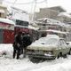 العاصفة زينة تغطي لبنان بالثلج ـ الأناضول