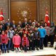 الرئيس رجب طيب أردوغان مع أطفال - تركيا