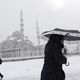 تركيا  ثلوج  عاصفة ثلجية  مضيق البسفور  رحلات جوية إسطنبول