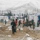 مخيم لجوء سوريين لبنان لاجئين - جيتي