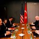 لقاءات ثنائية  مؤتمر  برلين  ليبيا  تركيا  أمريكا  بومبيو  تشاووش أوغلو- جيتي