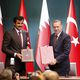 الرئيس التركي رجب طيب أردوغان والرئيس القطري تميم بن حمد آل ثاني ـ الأناضول