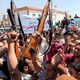 متطوعون شيعة في النجف يحتشدون بعد نداء مرجعيات للقتال ضد الدولة الإسلامية- أرشيفية