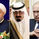 بوتين العاهل السعودي روحاني