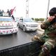جنازة عنصر في الحشد الشعبي قتل على يد تنظيم الدولة قرب الموصل- أ ف ب