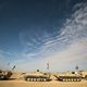 العراق صحراء دبابة الجيش العراقي (جيتي)