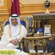 الملك سلمان ورئيس وزراء قطر