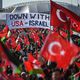 تظاهرة ضد إسرائيل في تركيا- جيتي