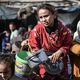 غزة اطفال تغذية جوع- الاناضول