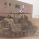 دبابة اسرائيل غزة - الاناضول
