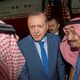 العاهل السعودي كان في استقبال أردوغان في المطار- تويتر