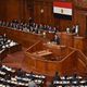 السيسي يخطب في البرلمان المصري ا ف ب