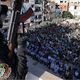 لاجئون فلسطينيون في عين الحلوة يحتفلون بانتصار غزة  (الأناضول)