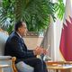 مدبولي الأمير تميم قطر - الأناضول