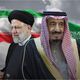 الملك سلمان رئيسي ايران السعودية- وكالة تسنيم الايرانية