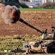 دبابة اسرائيلية تطلق النار على غزة حرب جيش- جيتي