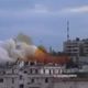 تفجير الاستخبارات الجوية في حلب سوريا - تويتر