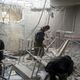 قصف للنظام السوري على دير العصافير - الغوطة الشرقية - ريف دمشق - سوريا