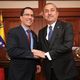 وزير الخارجية التركية ونظيره الفنزويلي- الأناضول