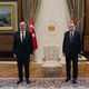 أردوغان ووزير خارجية اليونان ديندياس- الرئاسة التركية