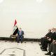 العراق الكاظمي يستقبل ظريف في بغداد رئاسة الوزراء العراقية