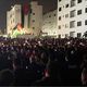 الأرنيون يتظاهرون أمام السفارة الإسرائيلية.. الأناضول